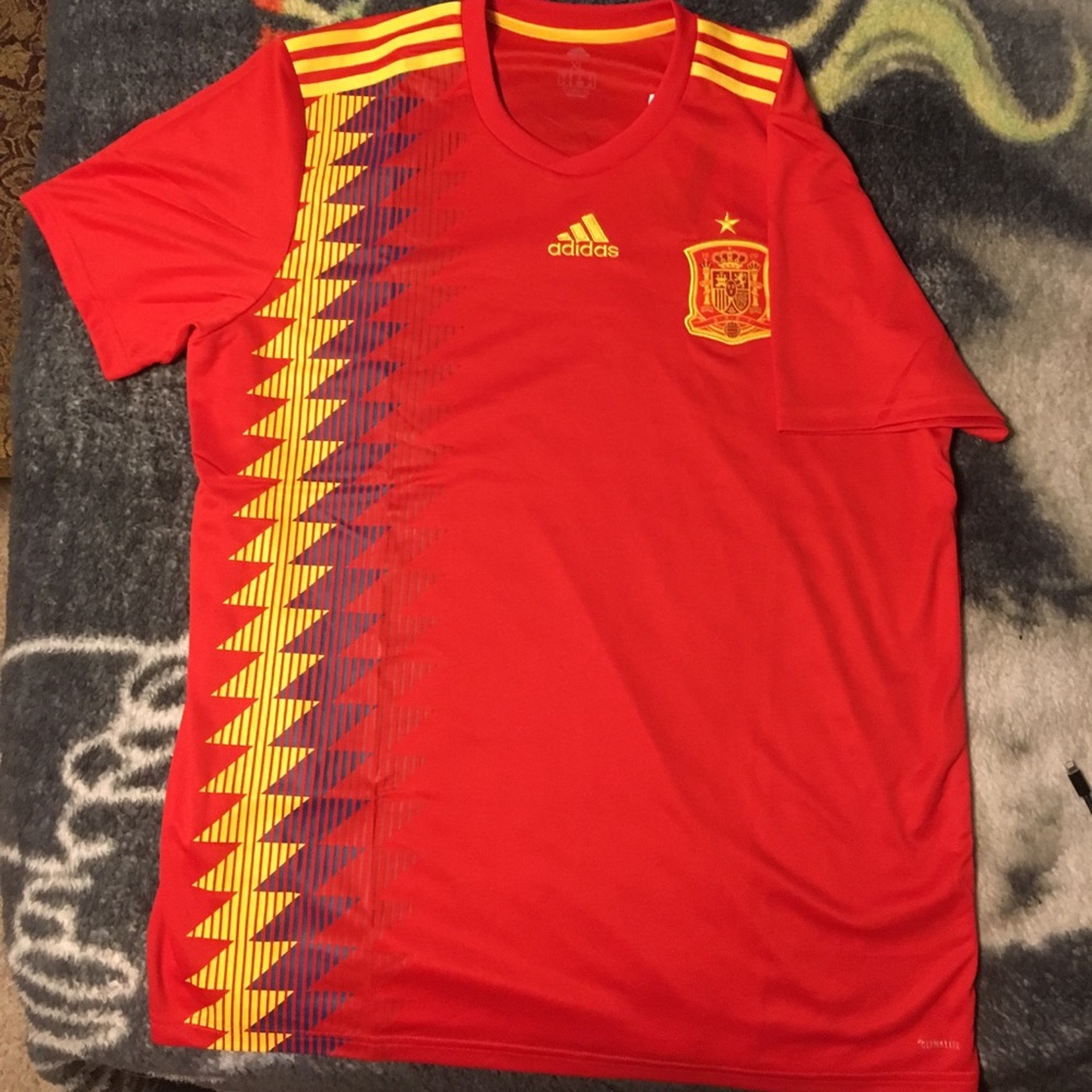 Adidas XL Spain soccer Jersey